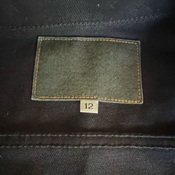 JH design boys demin black jacket size 12 - Picture 5 of 6